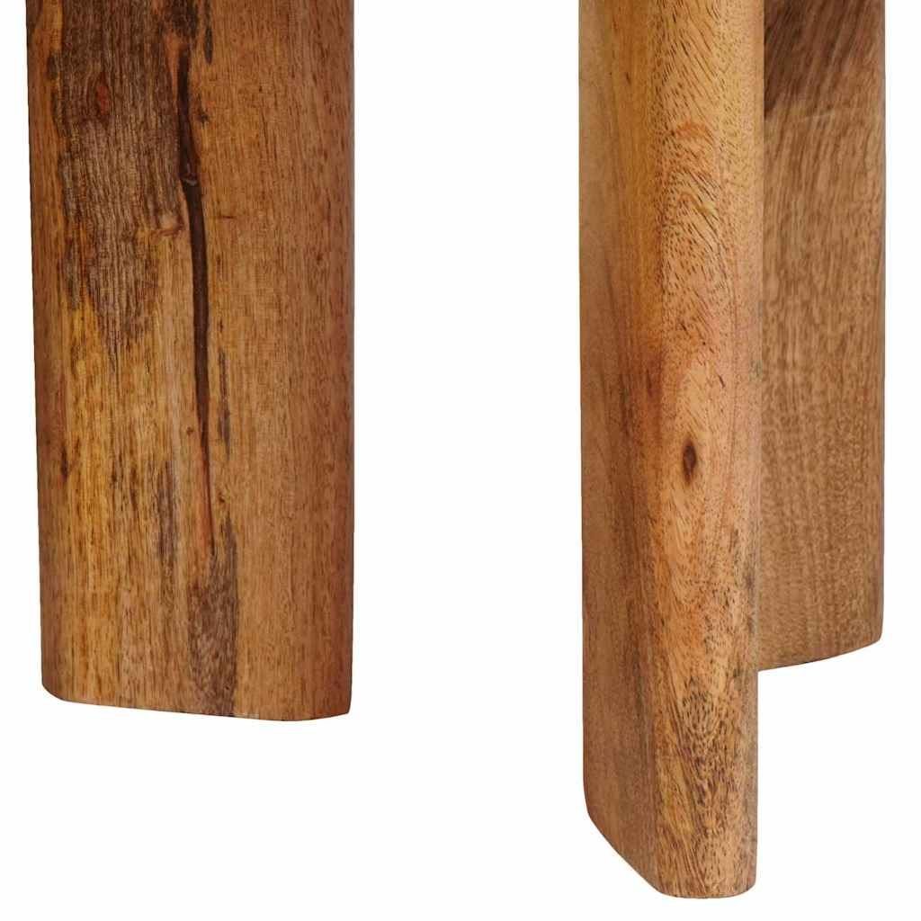 Nesting Kaffeborde 3 pcs Brun Massivt mangotræ