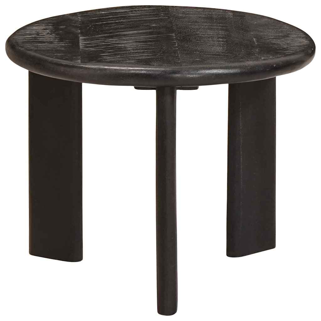 Nesting Kaffeborde 3 pcs Hvid Massivt mangotræ