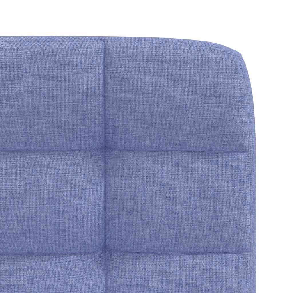 spisebordsstole 2 stk. Jeans blåt stof
