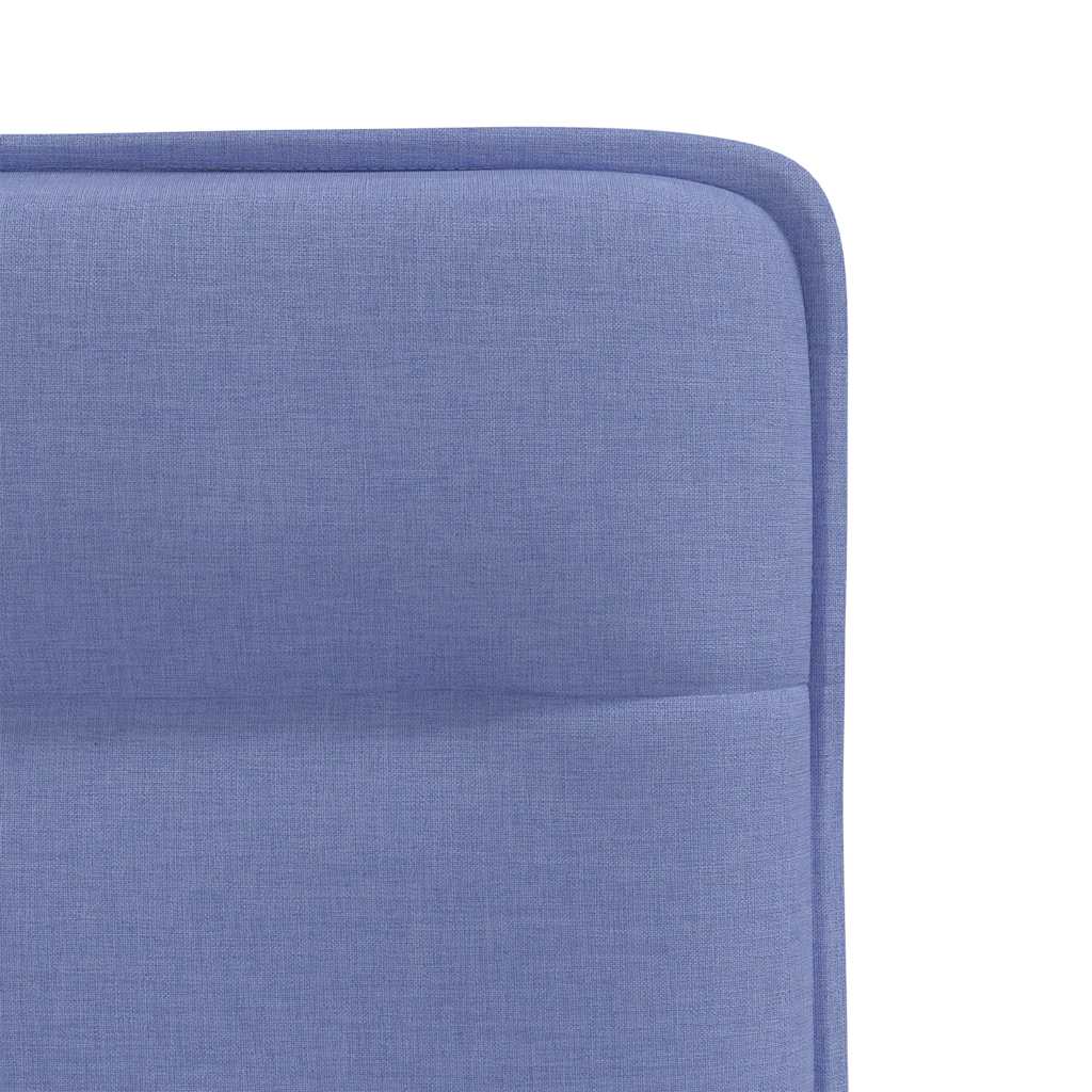 spisebordsstole 2 stk. Jeans blåt stof