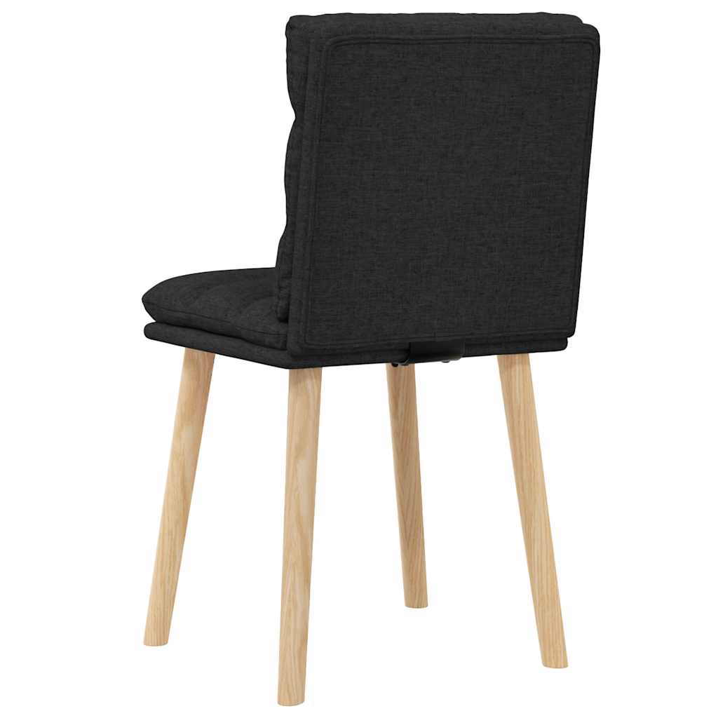 spisebordsstole 2 stk. stof sort