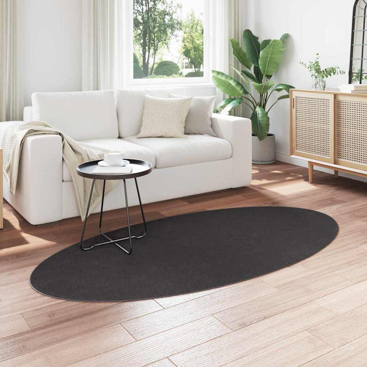 Tæppe HUARTE Antracit 100 x 200 cm 100% polyester