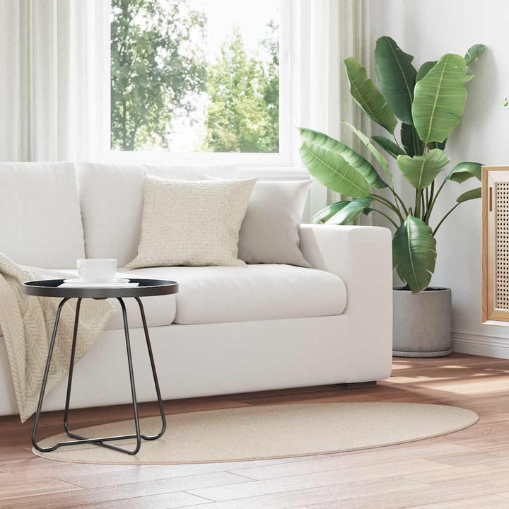 Tæppe HUARTE Beige 80 x 150 cm 100% polyester