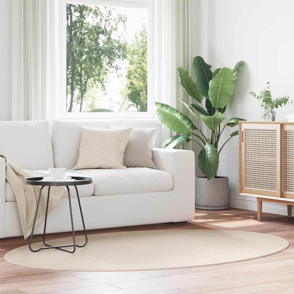 Tæppe HUARTE Beige 140 x 200 cm 100% polyester
