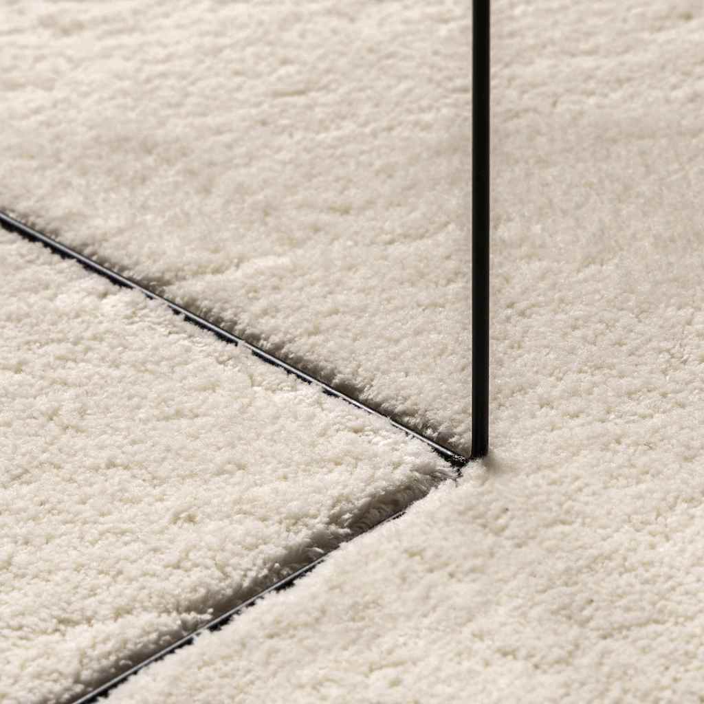 Tæppe HUARTE Beige 160 x 230 cm 100% polyester