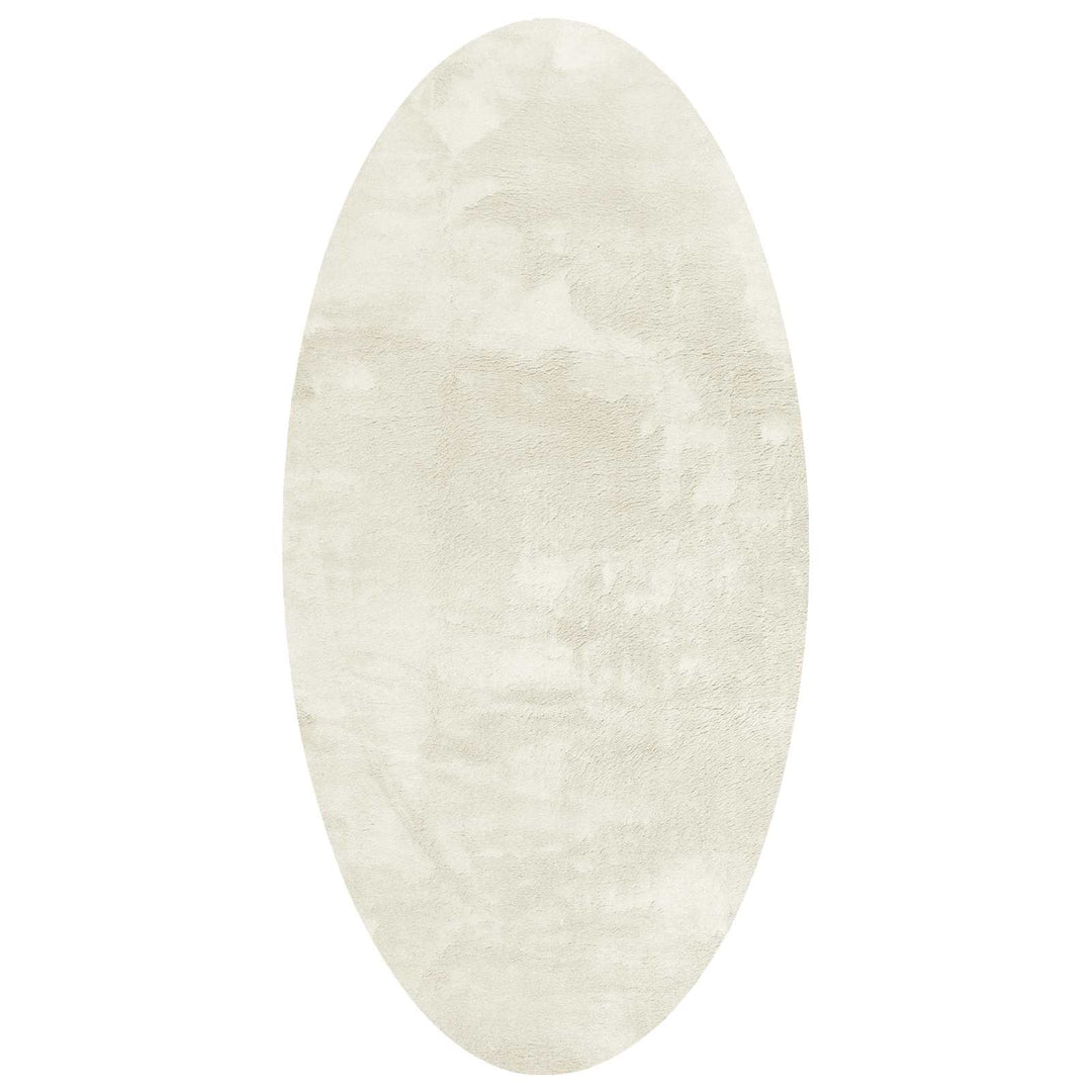 Tæppe HUARTE Cremefarvet 80 x 150 cm 100% polyester