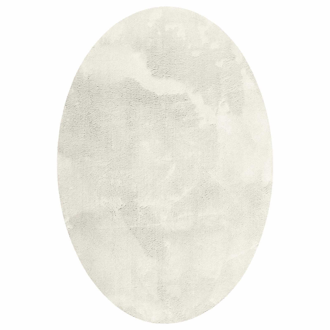 Tæppe HUARTE Cremefarvet 140 x 200 cm 100% polyester