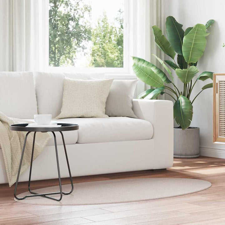 Tæppe HUARTE Sandfarvet 80 x 150 cm 100% polyester