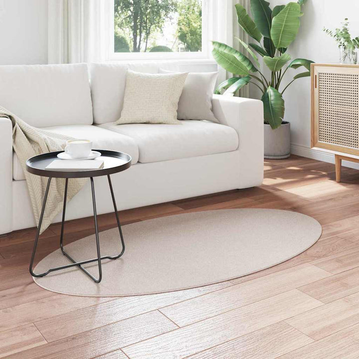 Tæppe HUARTE Sandfarvet 80 x 150 cm 100% polyester