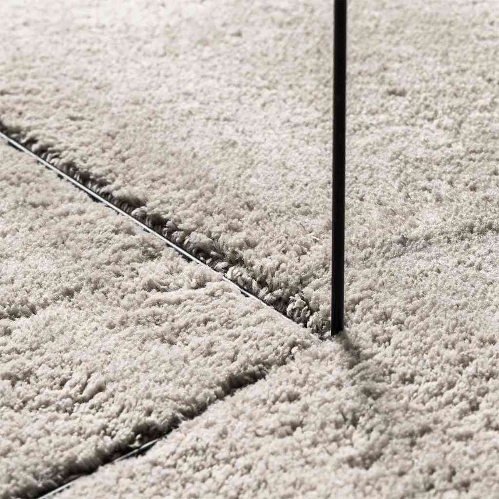 Tæppe HUARTE Sandfarvet 100 x 200 cm 100% polyester