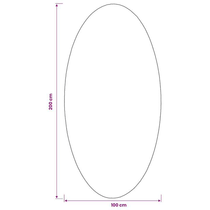 Tæppe HUARTE Sandfarvet 100 x 200 cm 100% polyester
