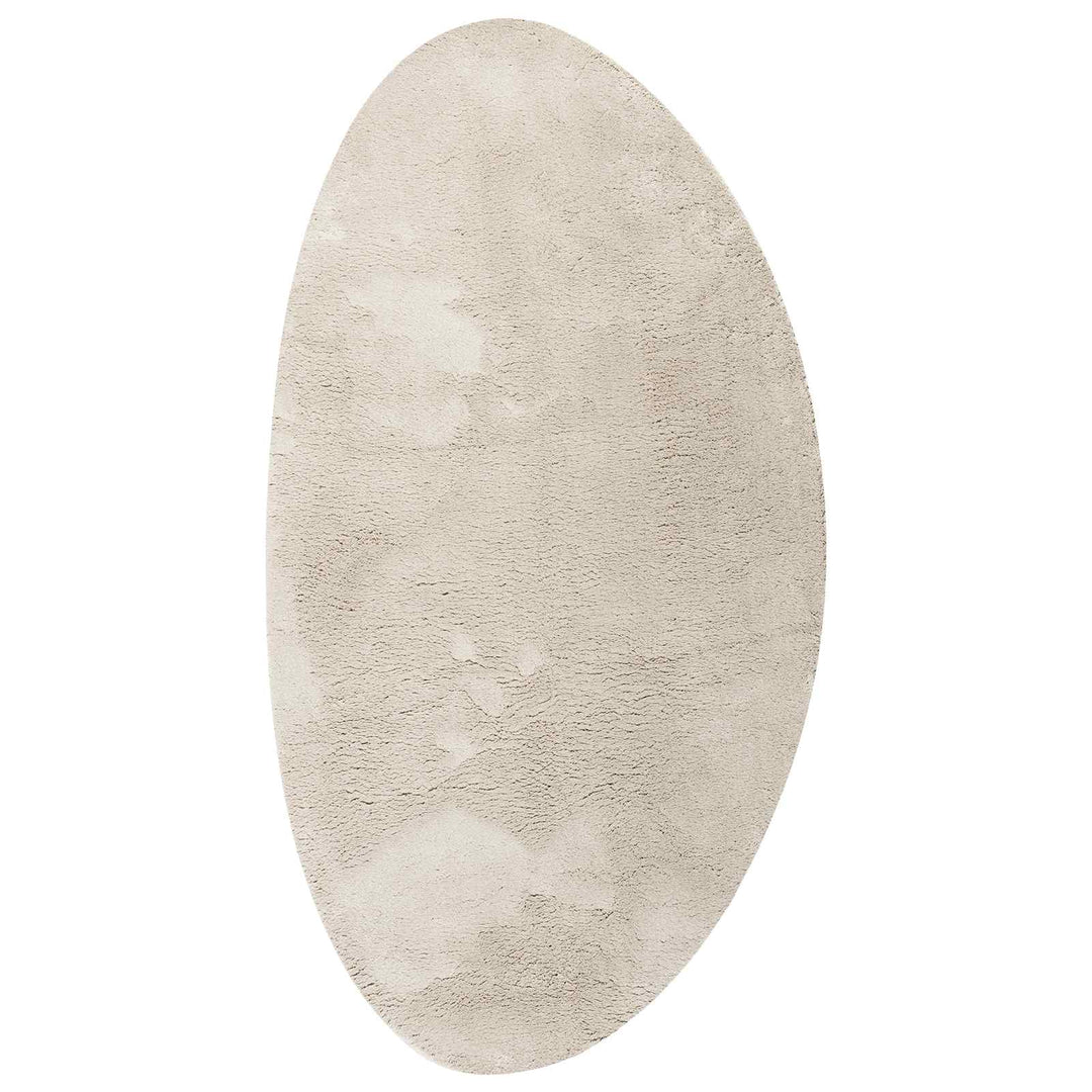 Tæppe HUARTE Beige 80 x 150 cm Polyester