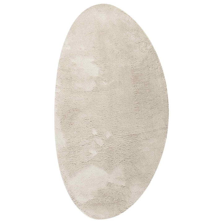 Tæppe HUARTE Beige 80 x 150 cm Polyester