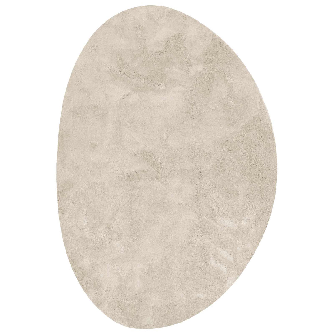 Områdetæpper HUARTE Beige 140 x 200 cm Polyester