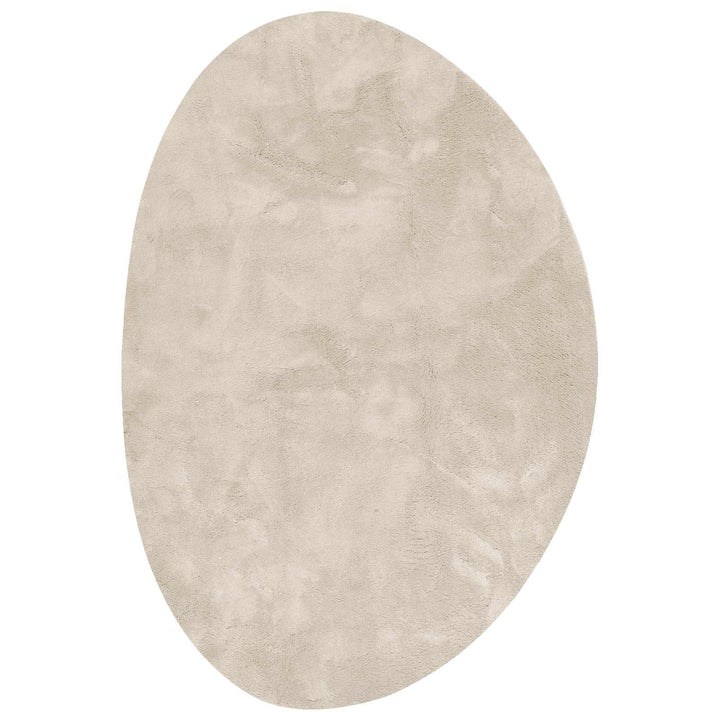 Områdetæpper HUARTE Beige 140 x 200 cm Polyester