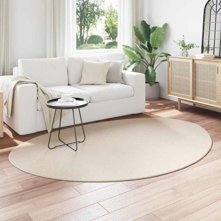 Områdetæpper HUARTE Beige 160 x 230 cm Polyester