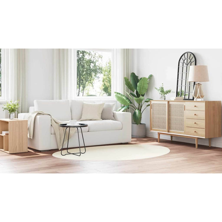 Områdetæpper HUARTE Creme 120 x 170 cm Polyester