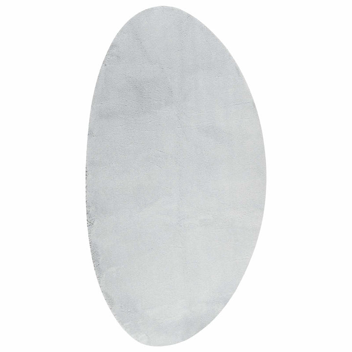Tæppe HUARTE Grå 80 x 150 cm Polyester