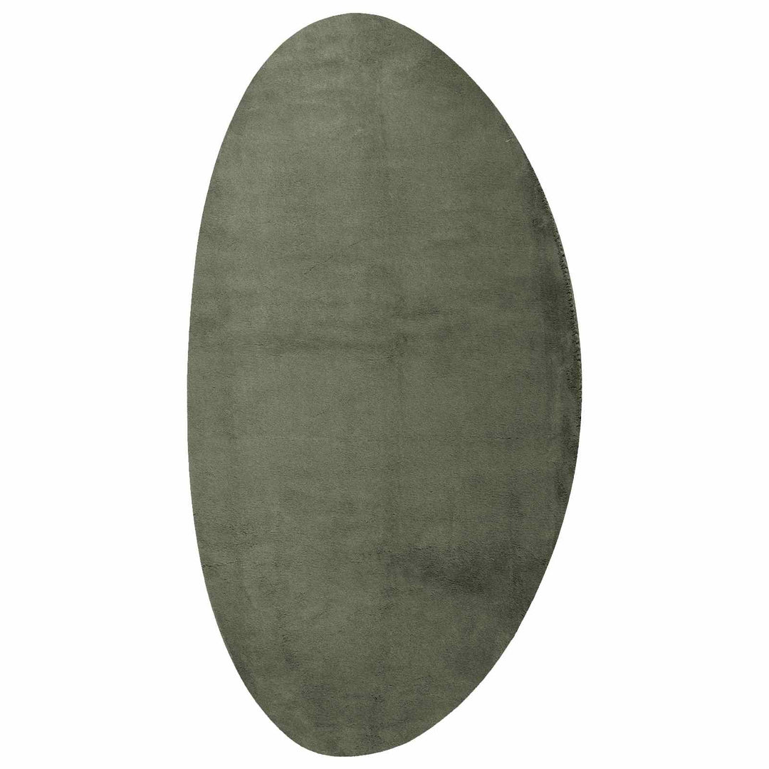 Tæppe HUARTE Skovgrøn 80 x 150 cm Polyester