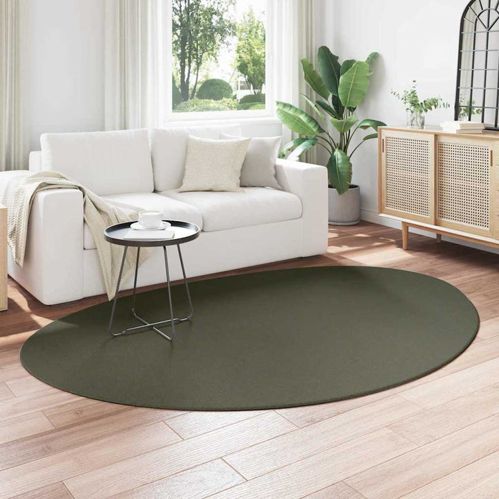 Tæppe HUARTE Skovgrøn 160 x 230 cm Polyester