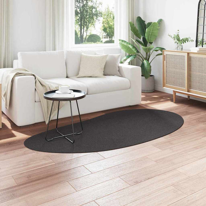 Tæppe HUARTE Antracit 100 x 200 cm Polyester