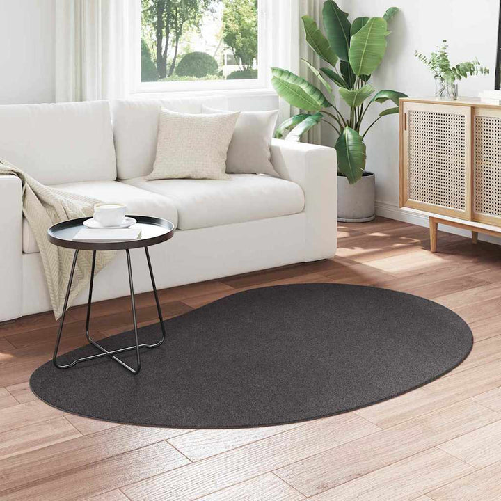 Tæppe HUARTE Antracit 120 x 170 cm Polyester