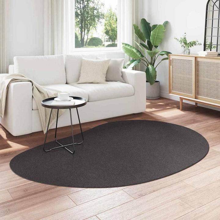 Tæppe HUARTE Antracit 140 x 200 cm Polyester