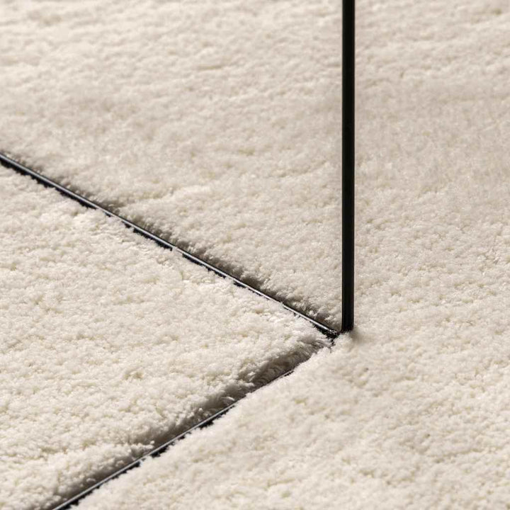 Tæppe HUARTE Beige 80 x 150 cm Polyester