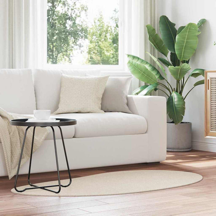 Områdetæpper HUARTE Beige 80 x 150 cm Polyester