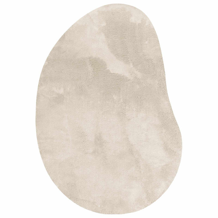 Områdetæpper HUARTE Beige 100 x 200 cm Polyester