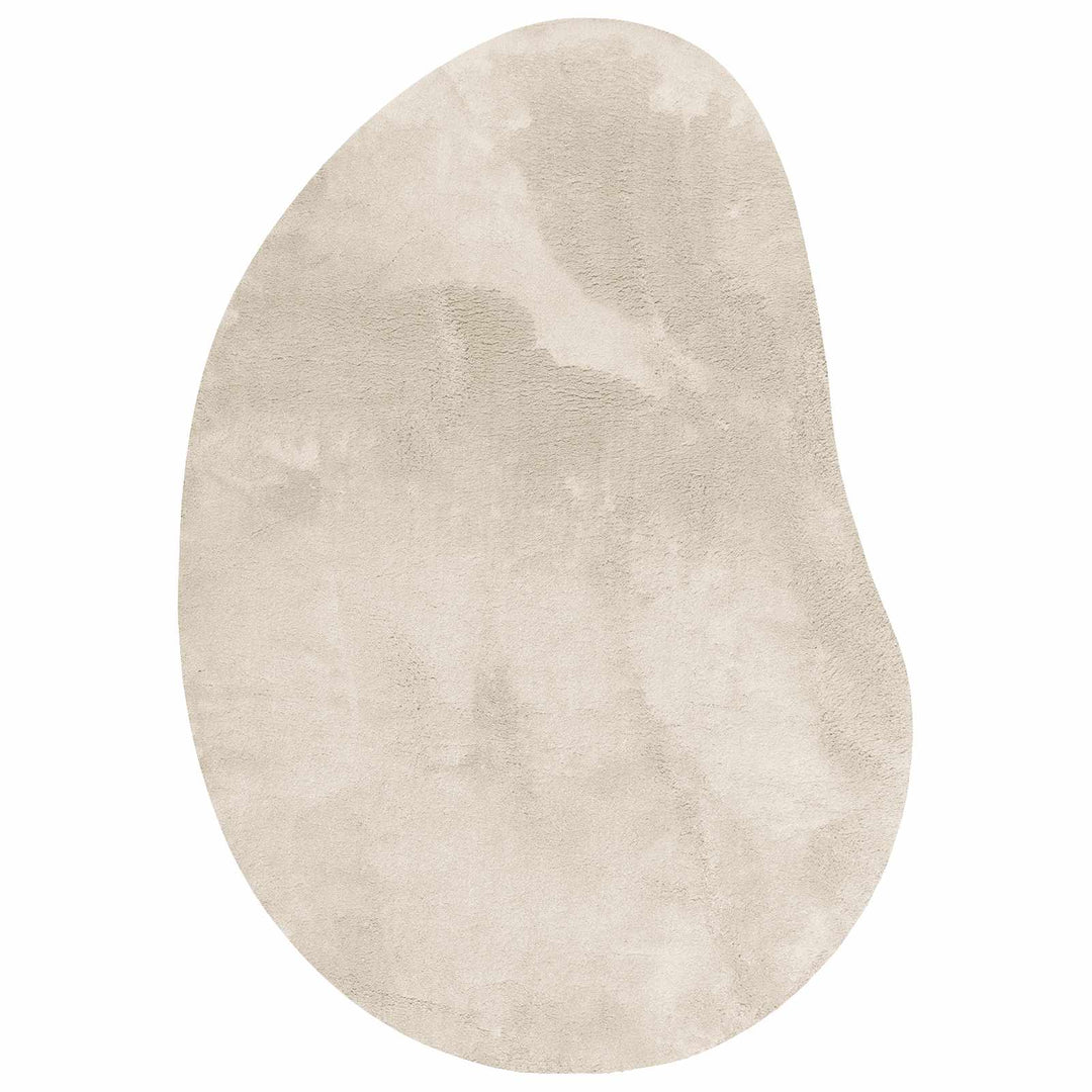 Tæppe HUARTE Beige 160 x 230 cm Polyester