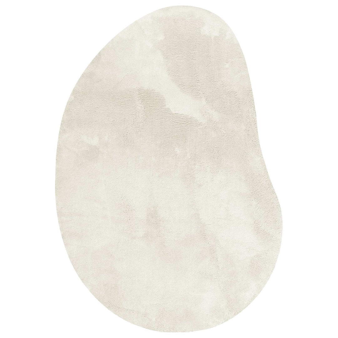 Områdetæpper HUARTE Creme 80 x 150 cm Polyester