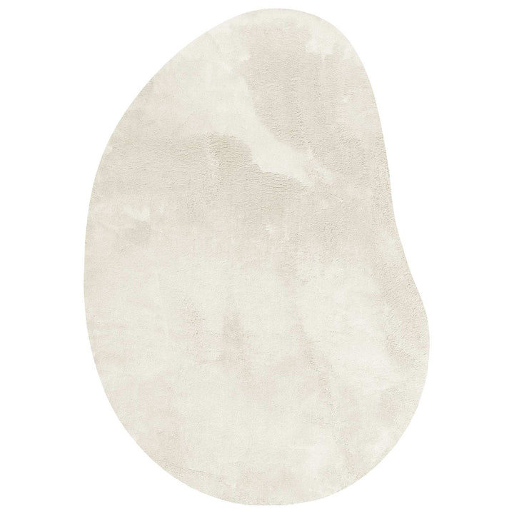 Områdetæpper HUARTE Creme 80 x 150 cm Polyester