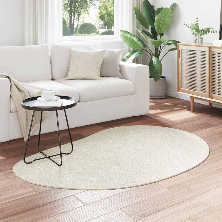 Tæppe HUARTE Cremefarvet 120 x 170 cm Polyester