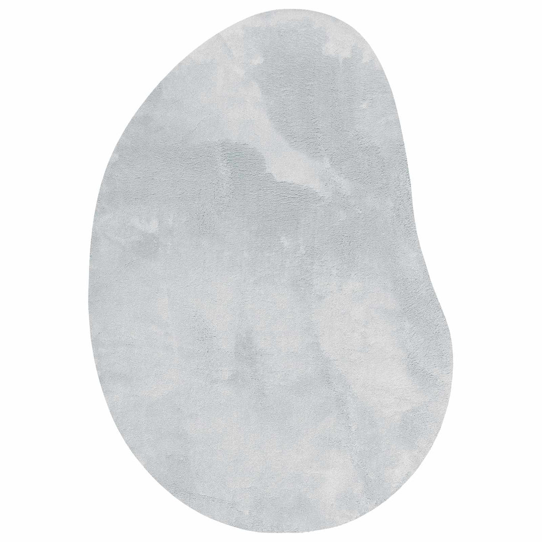 Tæppe HUARTE Grå 80 x 150 cm Polyester