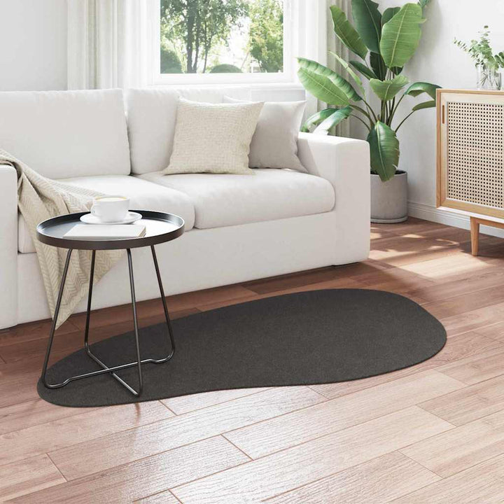 Tæppe HUARTE Antracit 80 x 150 cm Polyester