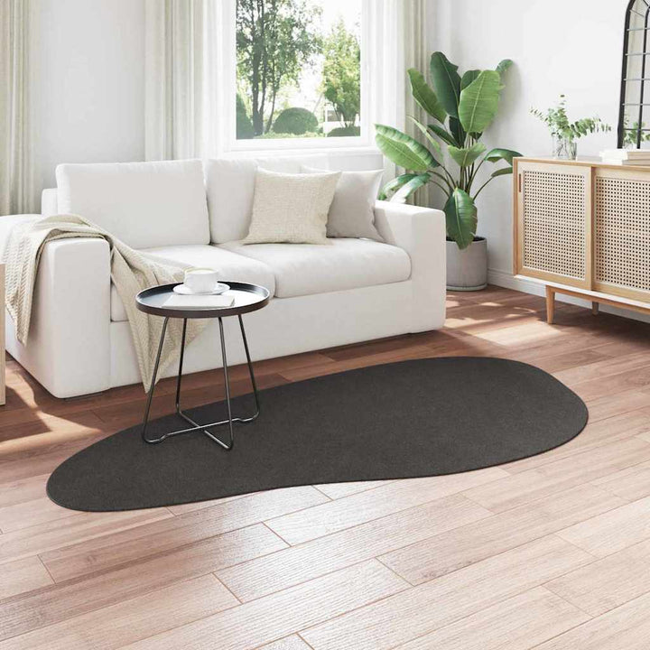 Tæppe HUARTE Antracit 100 x 200 cm Polyester