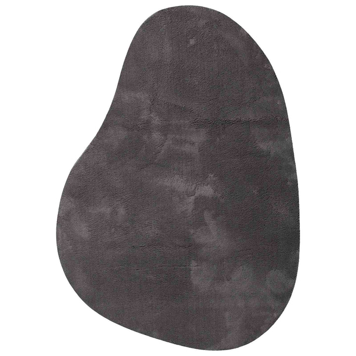 Tæppe HUARTE Antracit 160 x 230 cm Polyester
