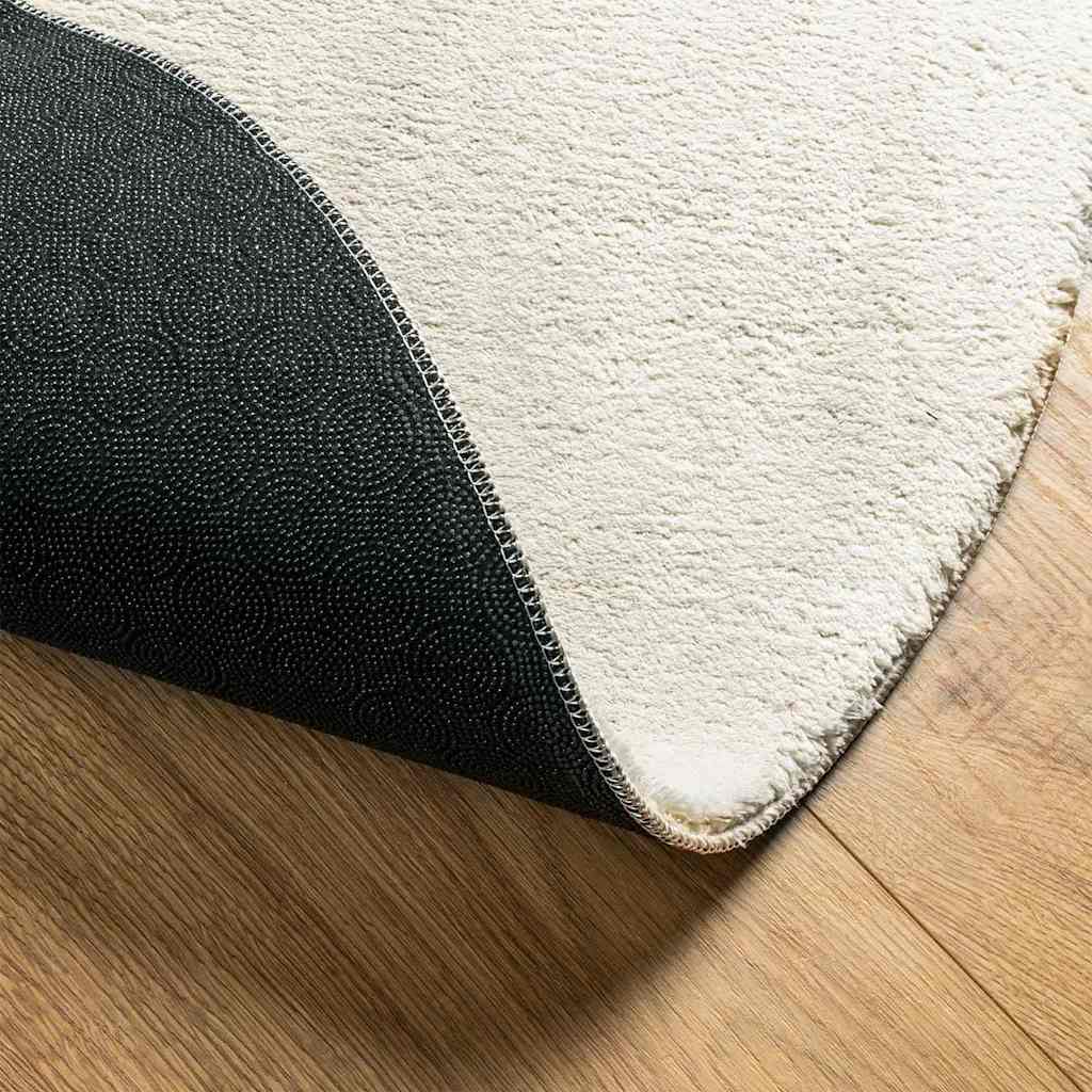 Områdetæpper HUARTE Creme 160 x 230 cm Polyester
