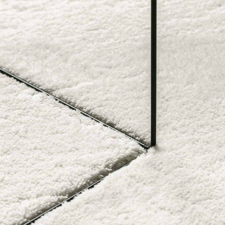 Områdetæpper HUARTE Creme 160 x 230 cm Polyester