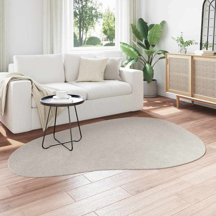 Tæppe HUARTE Sandfarvet 140 x 200 cm Polyester