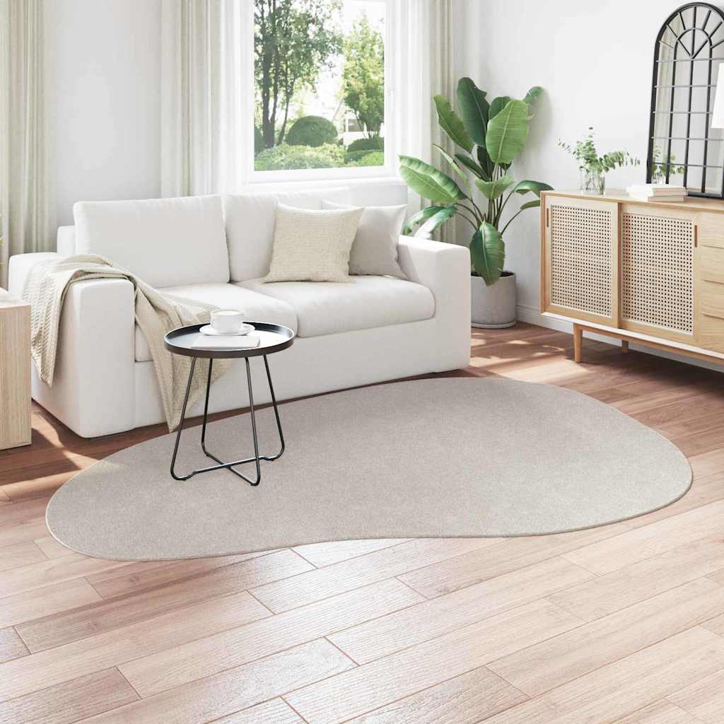 Områdetæpper HUARTE Sandfarvet 160 x 230 cm Polyester