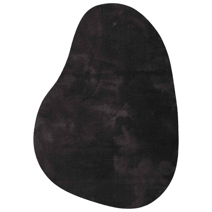 Områdetæpper HUARTE Sort 160 x 230 cm Polyester