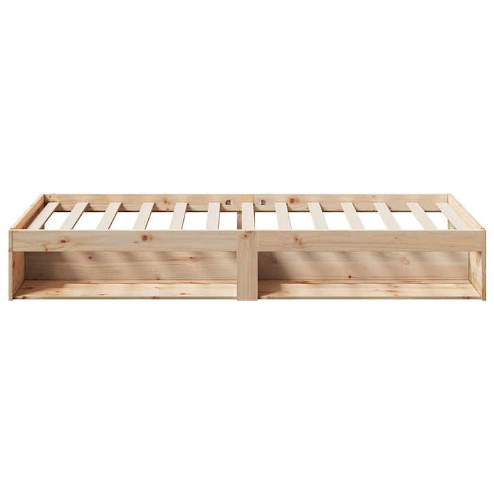 daybed uden madras 80x200 cm massivt fyrretræ