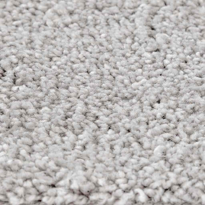 Anti-slip Shaggy tæppe Grå 160 x 160 cm PP