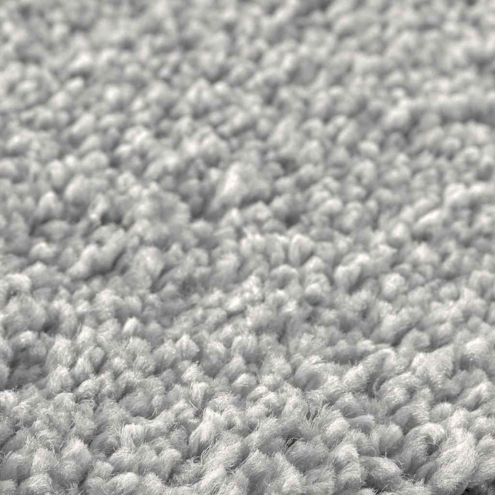 Anti-slip Shaggy tæppe Grå 90 x 90 cm PP