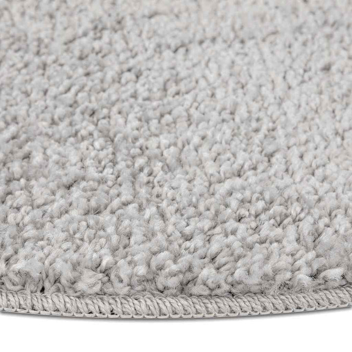 Anti-slip Shaggy tæppe Grå 90 x 90 cm PP