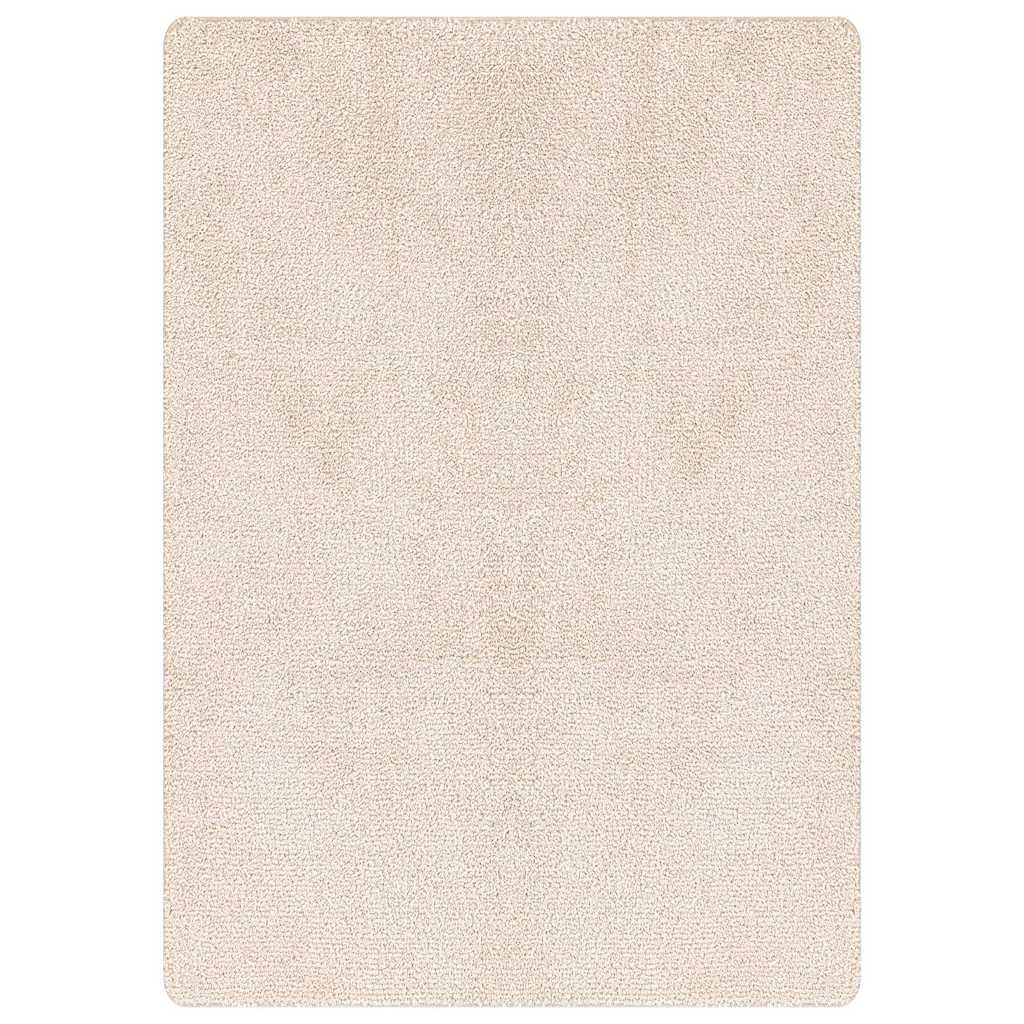 Anti-slip Shaggy tæppe Creme 240 x 340 cm PP