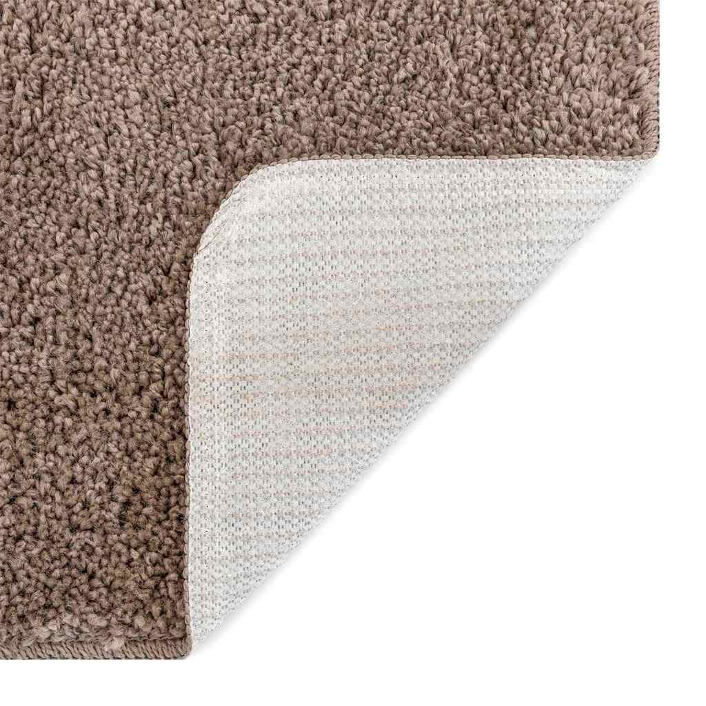 Anti-skid badevægs måttesæt 2 pcs Brun PP