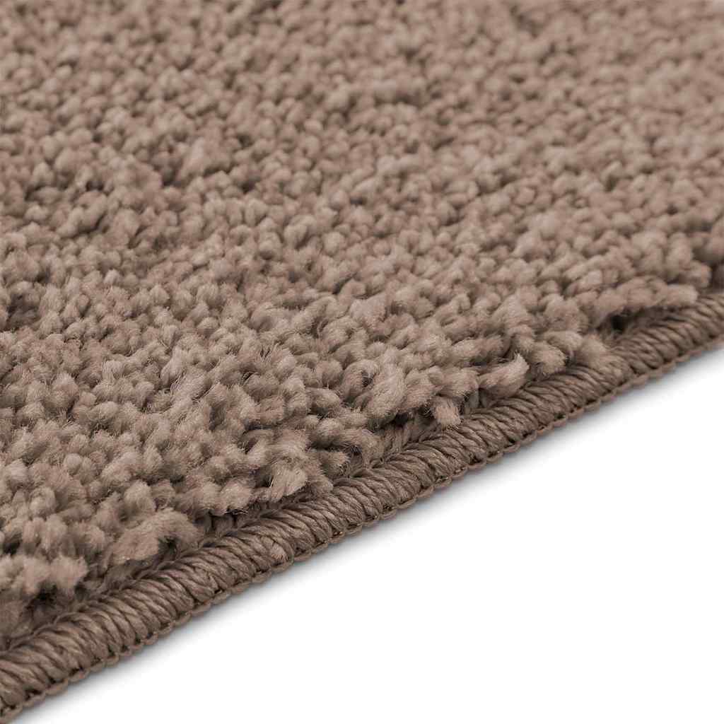 Anti-skid badevægs måttesæt 2 pcs Brun PP